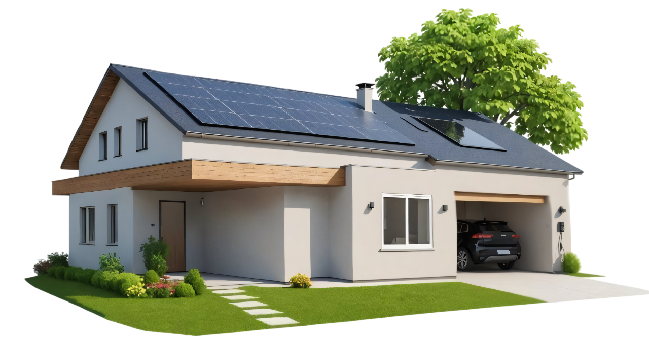 Fotovoltaika na domě